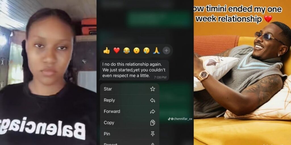 Nigerian Man Ends Relationship With His Girlfriend For Posting Nollywood Actor Timini's Picture
