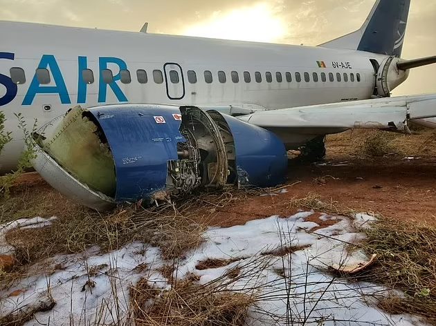 Boeing Aircraft Veered Off The Runaway After Takeoff In Dakar