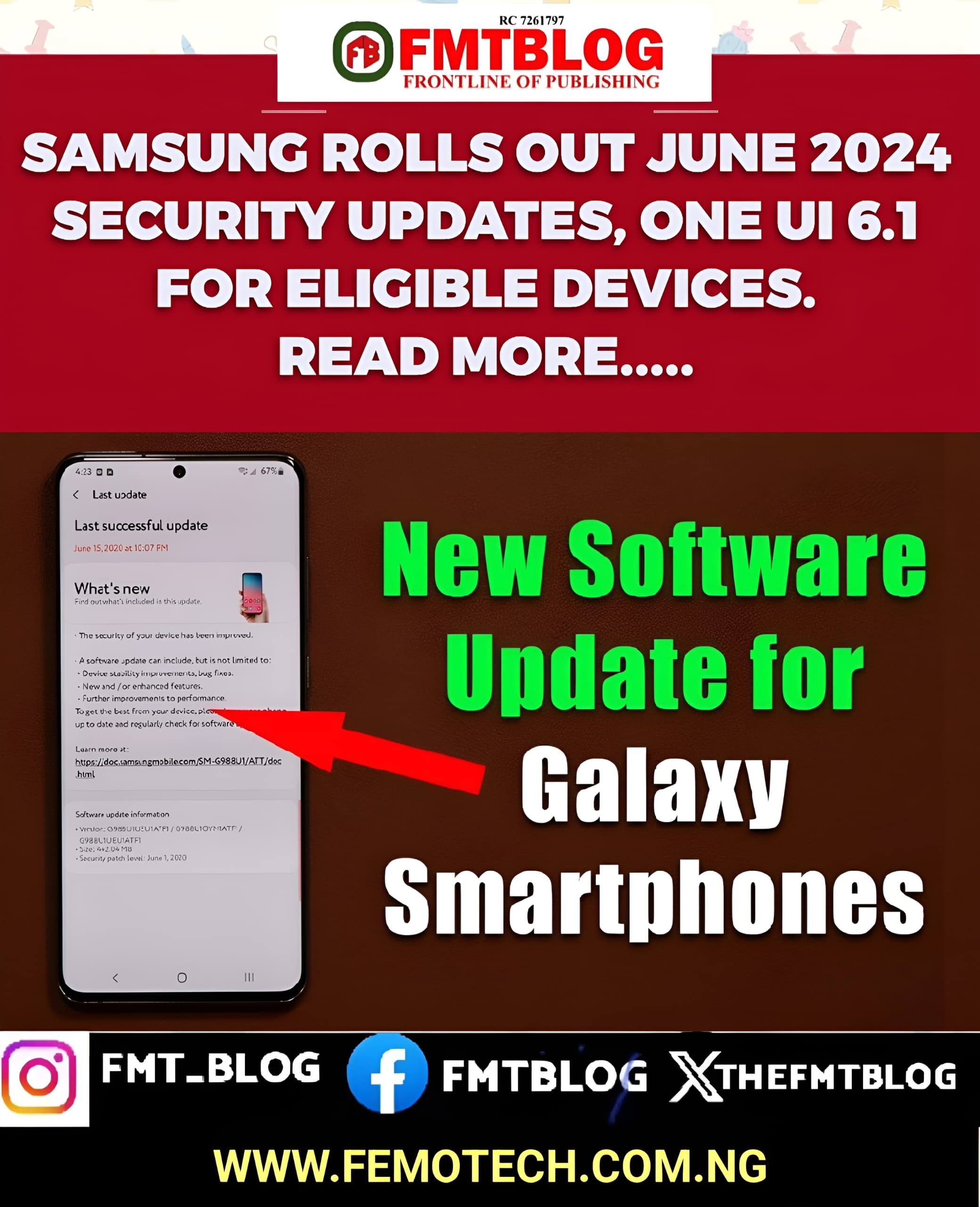 Samsung Rolls Out June 2024 Security Updates, ONE UI 6.1 For More Eligible Devices