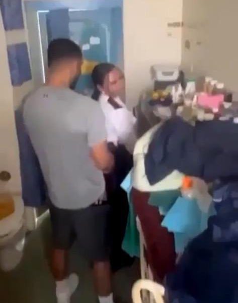 Female UK Prison Officer Caught On Camera Having S£x 