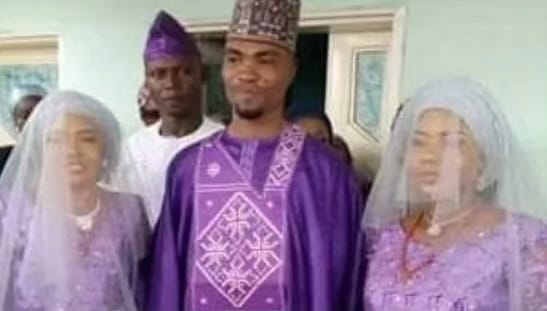 Momoh Jimoh From Kogi State Marries 2-Women On The Same Day