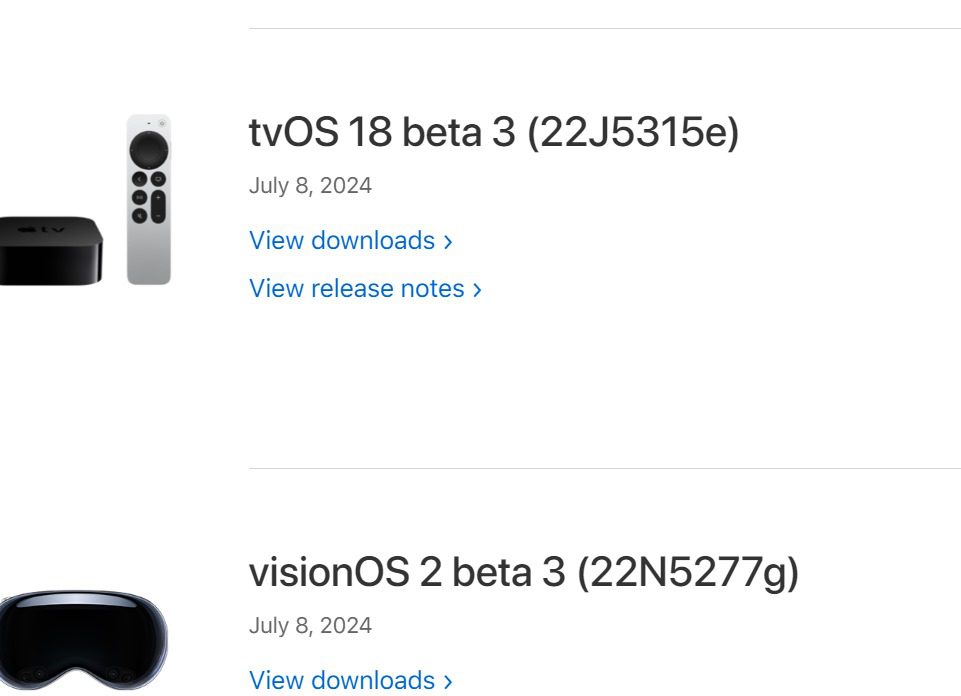 Apple Releases Beta 3 iOS 18