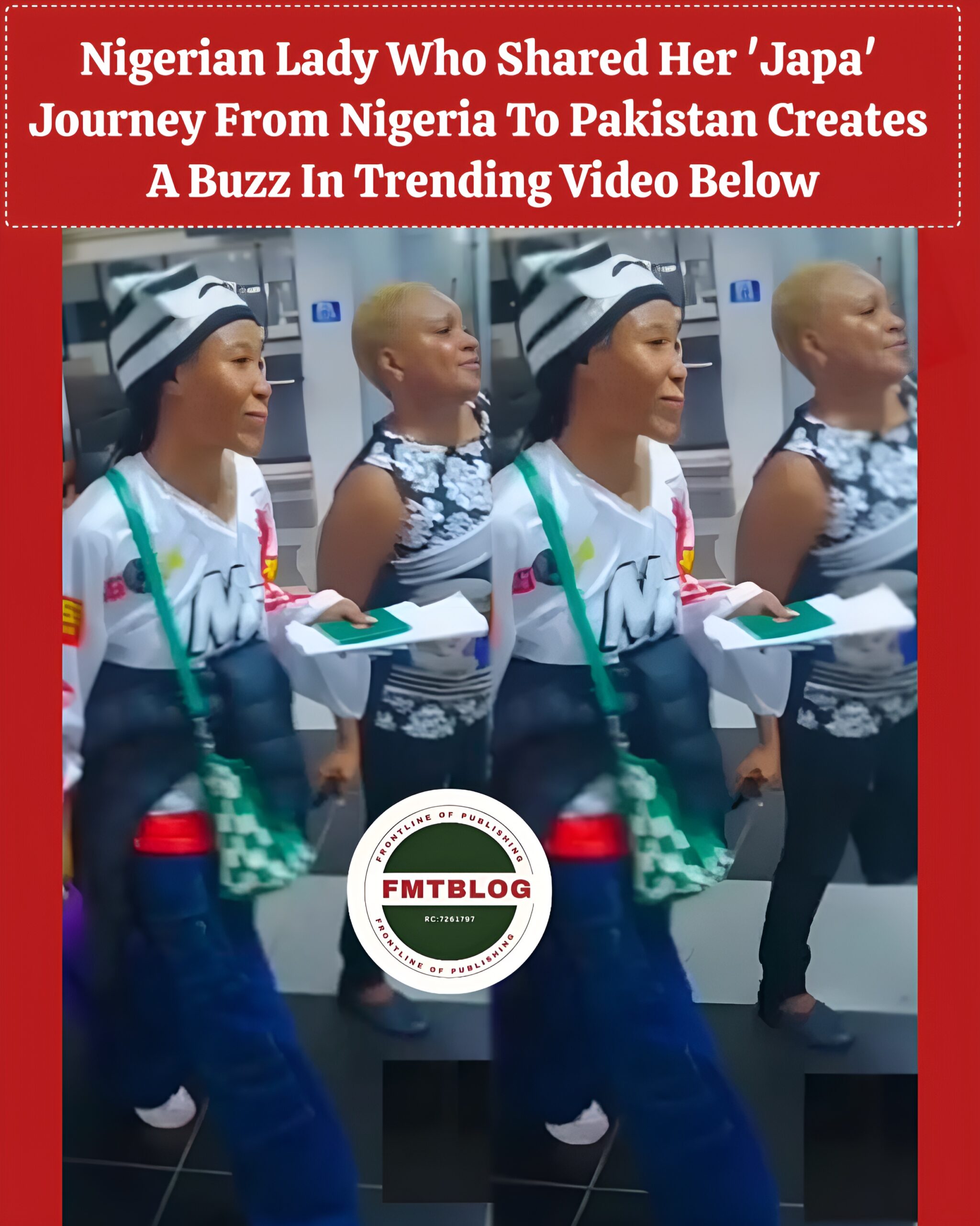 Nigerian Lady Who Shared Her ‘Japa’ Journey From Nigeria To Pakistan Creates A Buzz In Trending Video Below