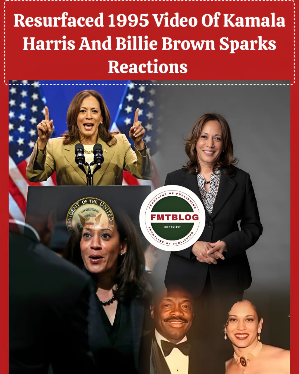 Resurfaced 1995 Video Of  Kamala Harris And Willie Brown Sparks Reactions