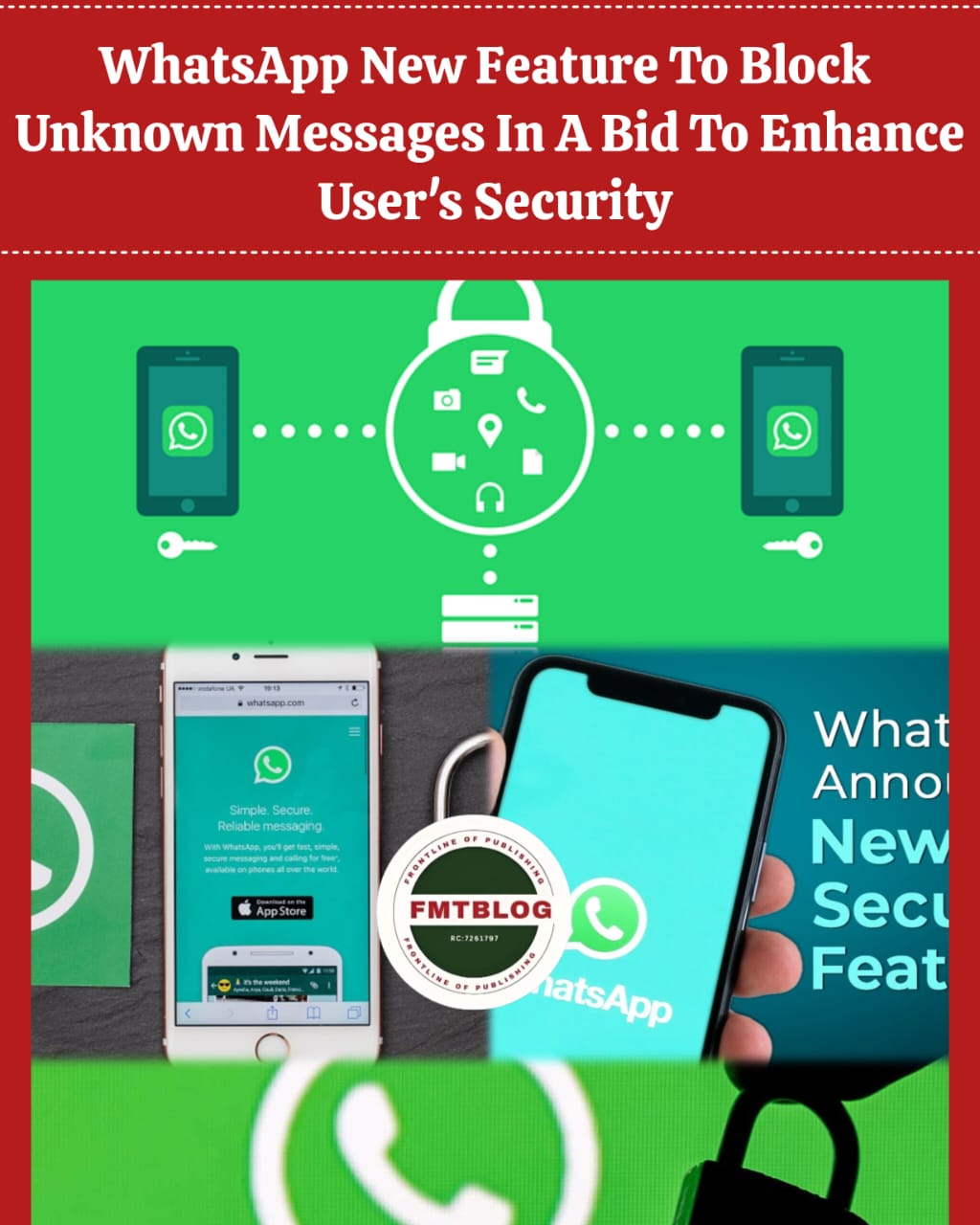 WhatsApp’s New Feature To Block Unknown Messages In A Bid To Enhance User’s Privacy