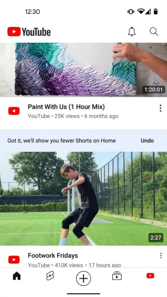 YouTube Shorts