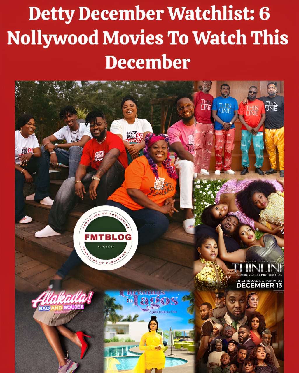 Detty December Watchlist: 6 Nollywood Movies To Watch This December