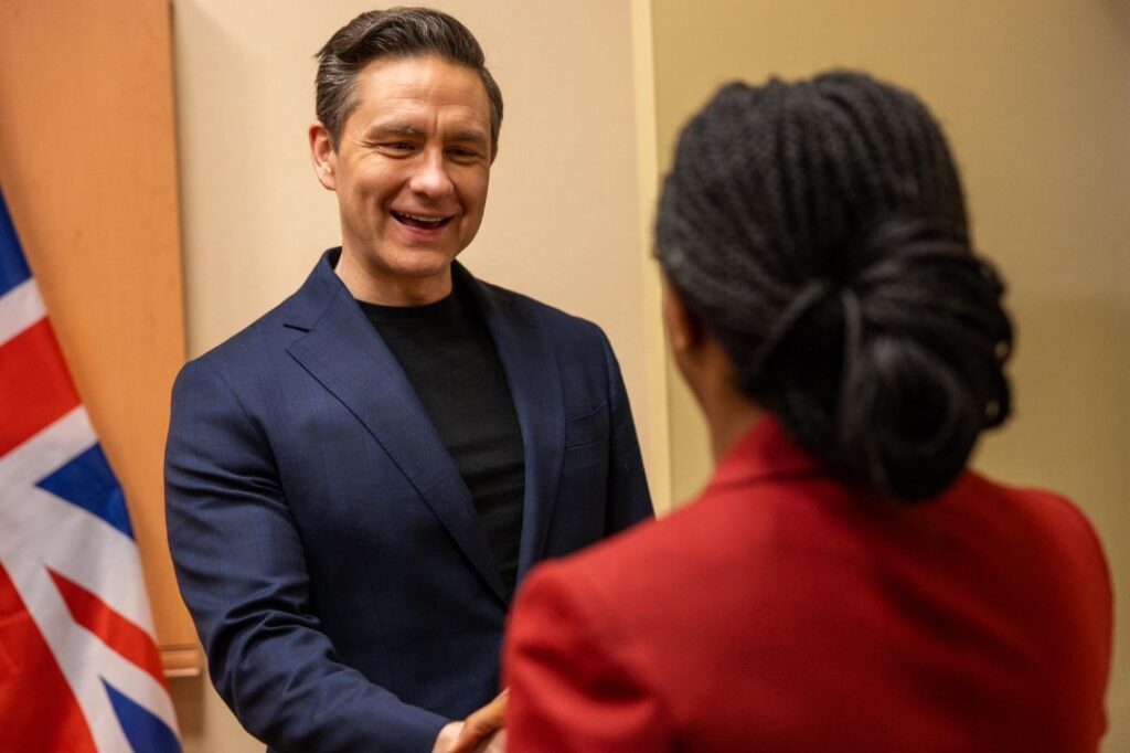 US Vice President-elect JD Vance Meets With UK Conservative leader Kemi Badenoch