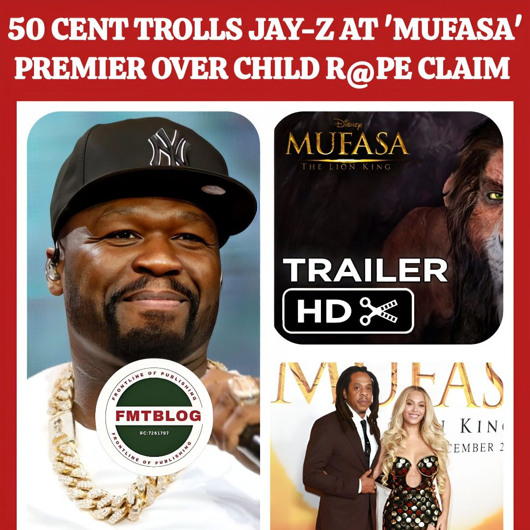 50 Cent Trolls Jay-Z At ‘Mufasa’ Premiere Over Child R@pe Claim