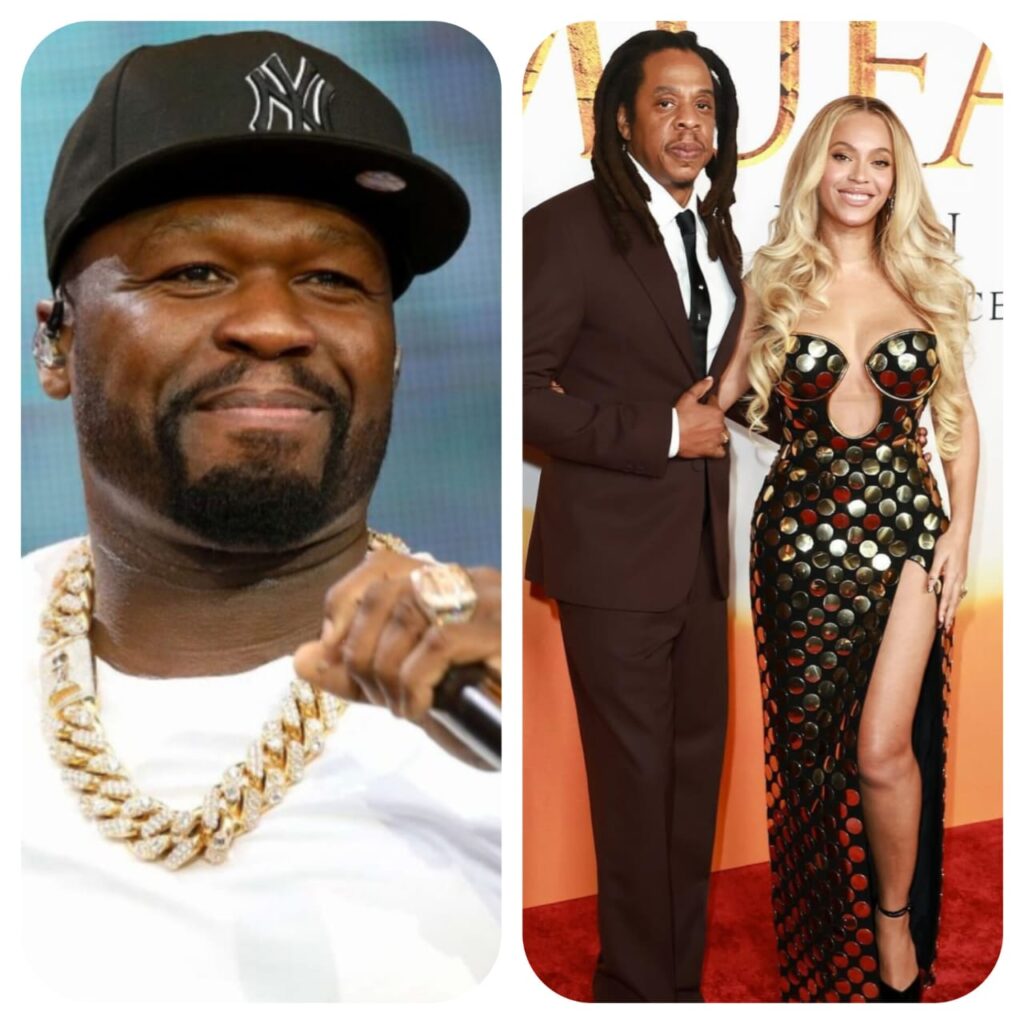 50 Cent Trolls Jay-Z At 'Mufasa' Premiere