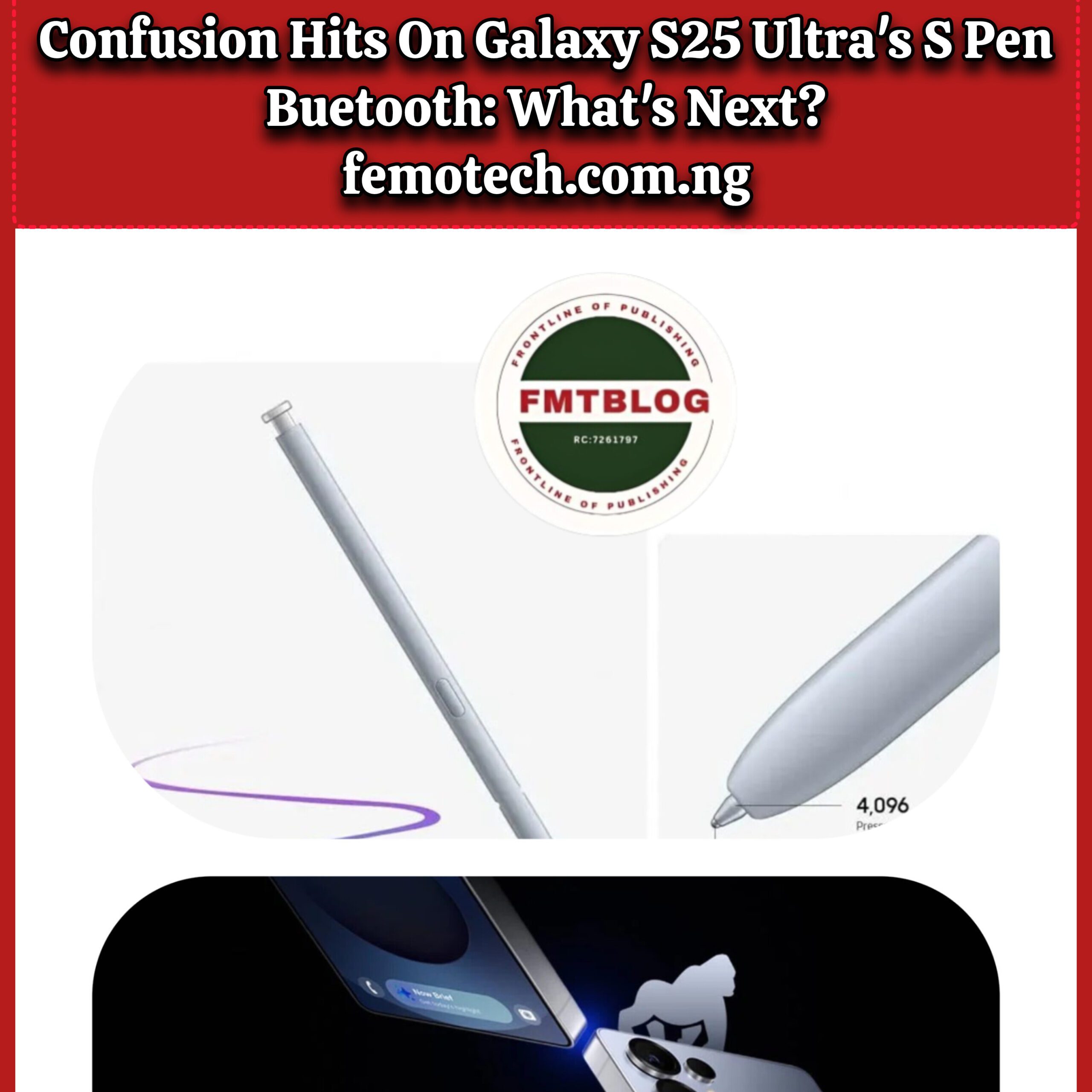 Confusion Hits On Galaxy S25 Ultra’s S Pen Bluetooth: What’s Next?