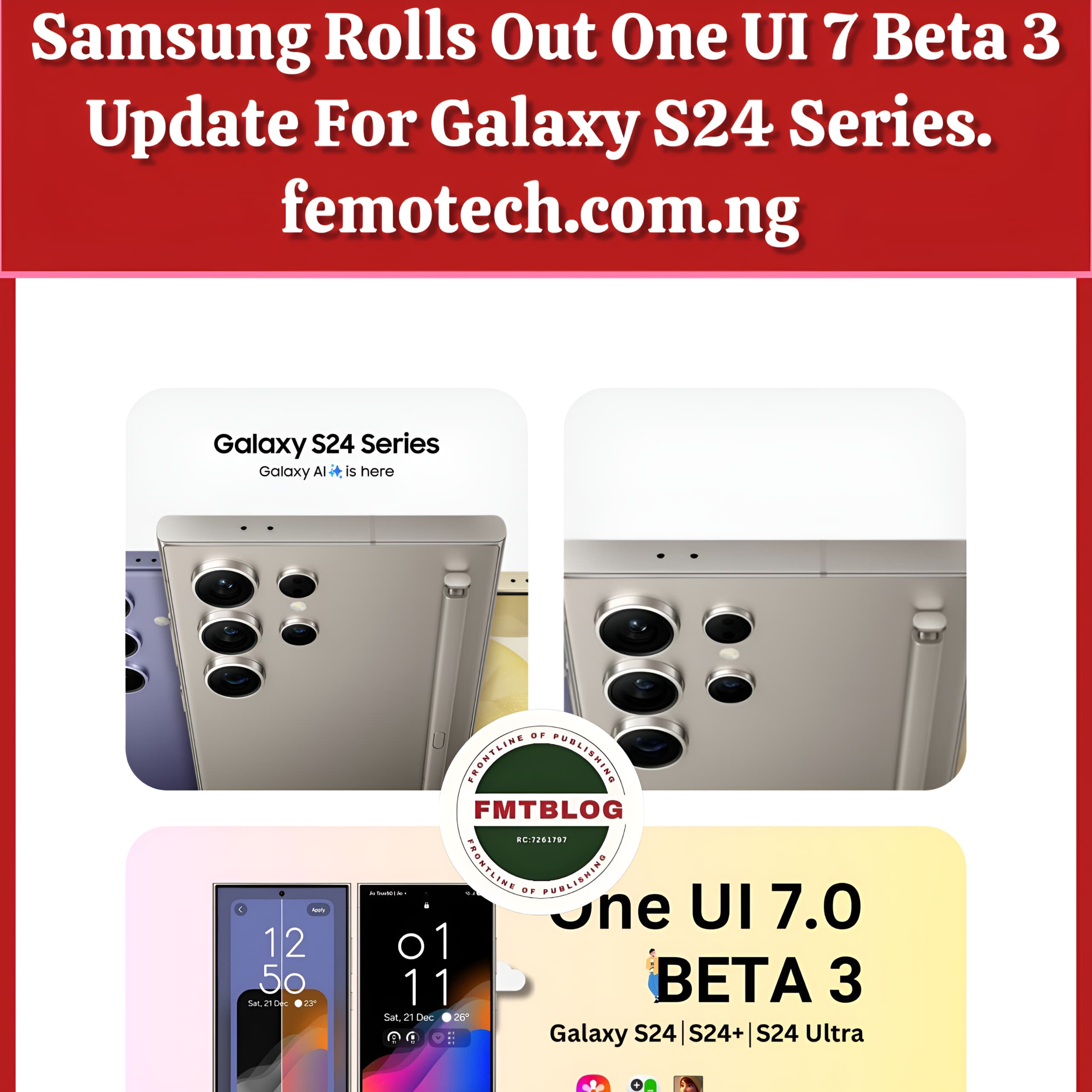 Samsung Rolls Out One UI 7 Beta 3 Update For Galaxy S24 Users