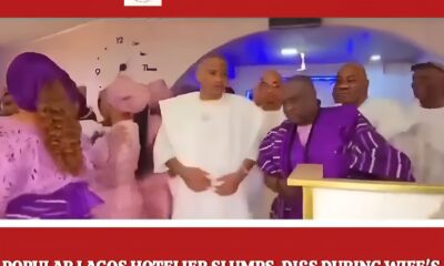 Popular Lagos Hotelier Slumps, Di£s During Wife's 60th Birthday Celebration (VIDEO)