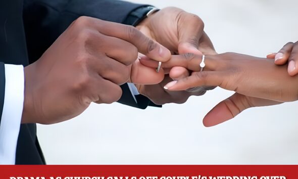 Couple's wedding called off