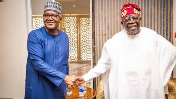 Tinubu Congratulates Dangote on World Bank Appointment