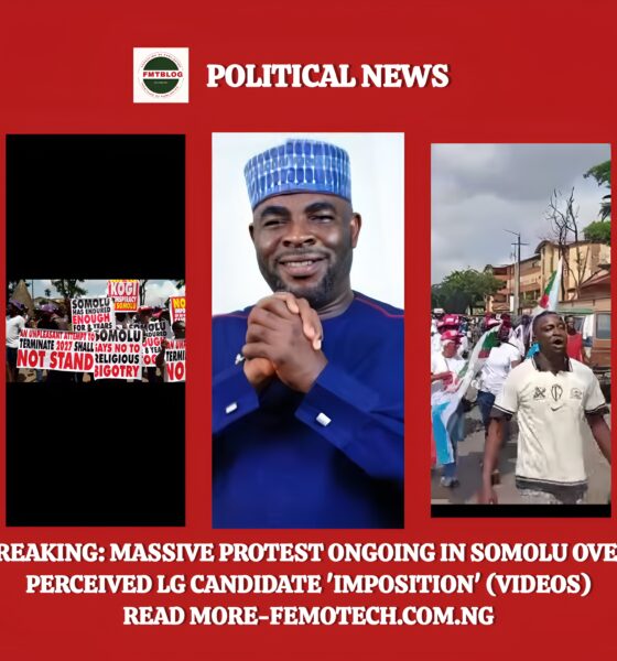 Somolu protest