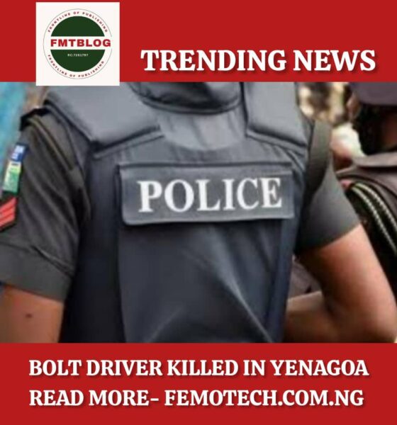 Bolt Driver Killed in Yenagoa