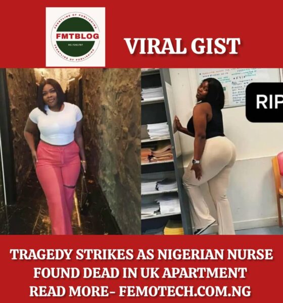 Tragedy Strikes as Nigerian Nurse Found Dead in UK Apartment 