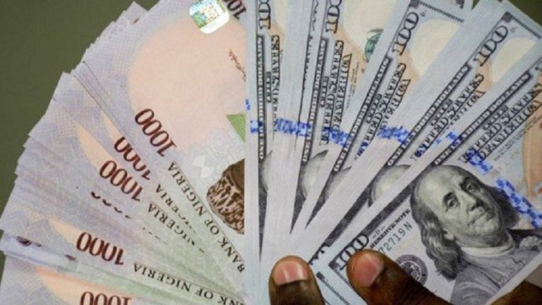 Naira Falls Against Dollar at Official Market