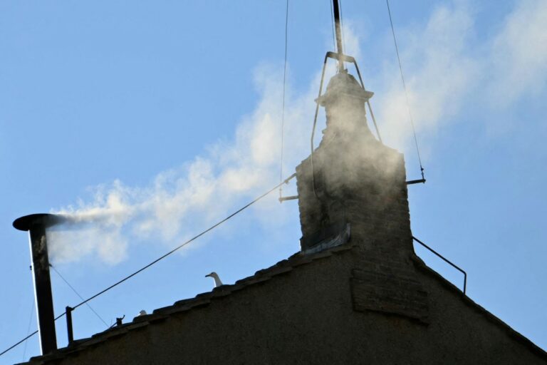 New Pope Elected as White Smoke Rises from Vatican's Sistine Chapel