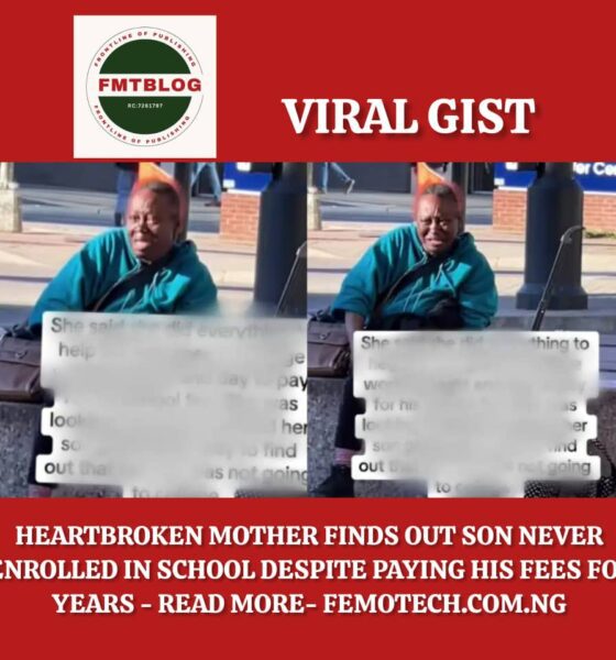 heartbroken mother