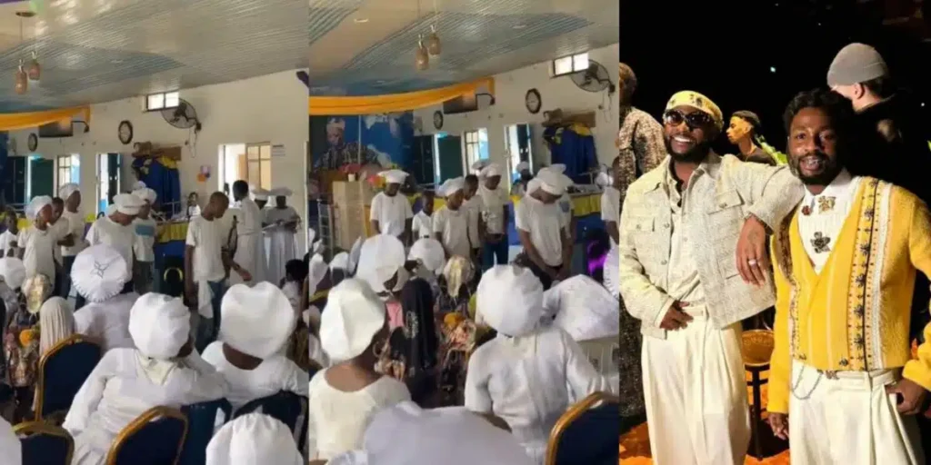 Netizens Reacts As Davido And Omah Lay's Hit Song 'With You' Played In Church