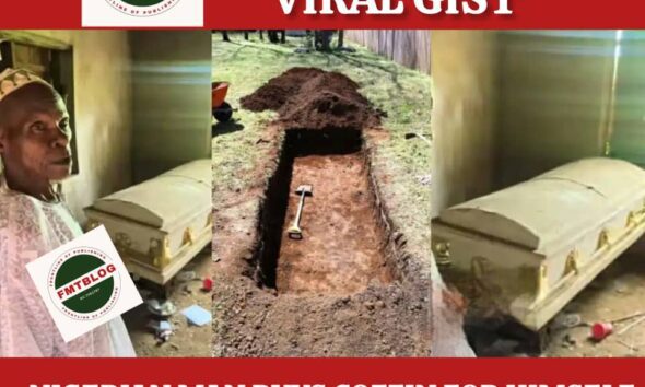 Nigerian Man Buys Coffin for Himself, Plans Own Burial Ahead of Time