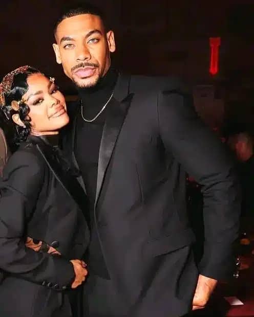 Aaron Pierre and Teyana Taylor