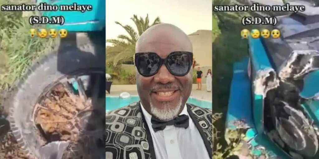 Dino Melaye’s G-Wagon Allegedly Involved in Ghastly Accident
