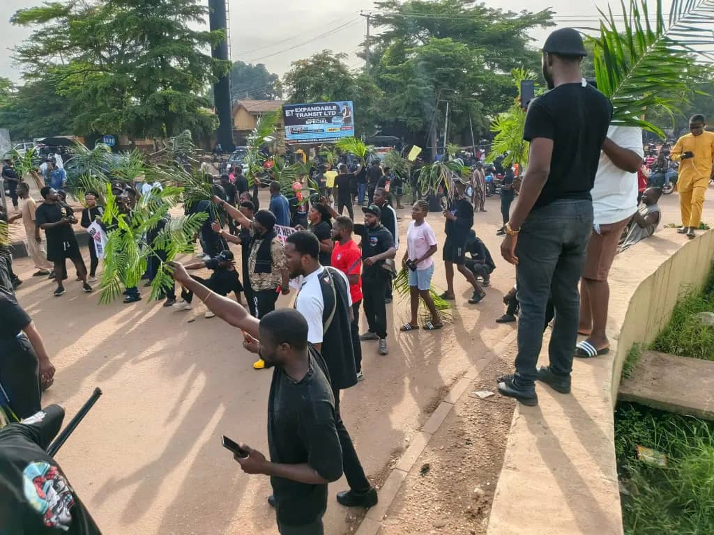 protest held in Makurdi