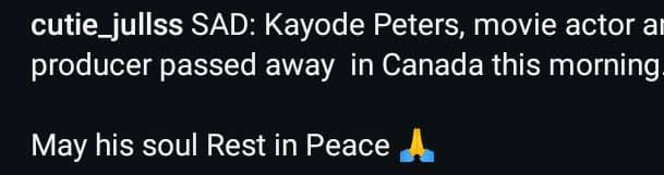 Kayode Peters
