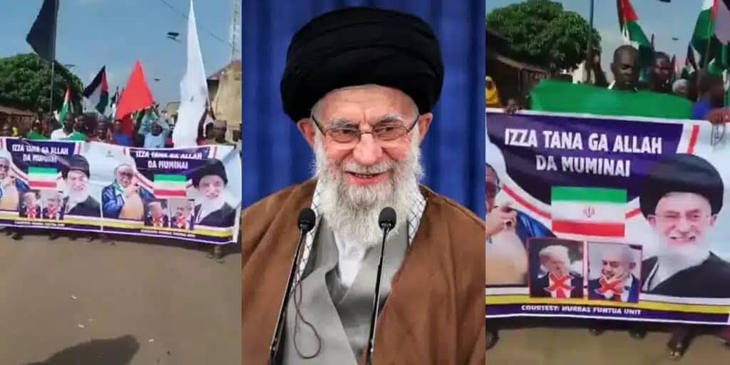 Katsina Youths Stage Protest in Support of Iran Amid Iran-Israel Tensions