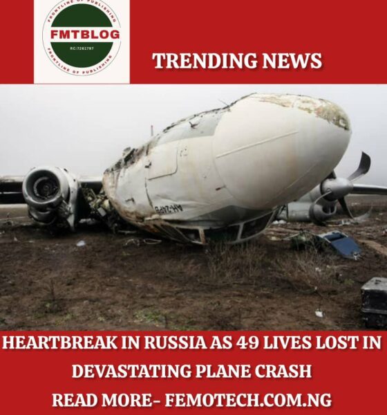 Heartbreak in Russia as 49 Lives Lost in Devastating Plane Crash