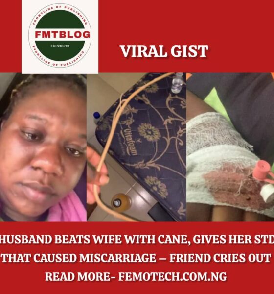 Husband Beats Wife with Cane, Gives Her STD That Caused Miscarriage