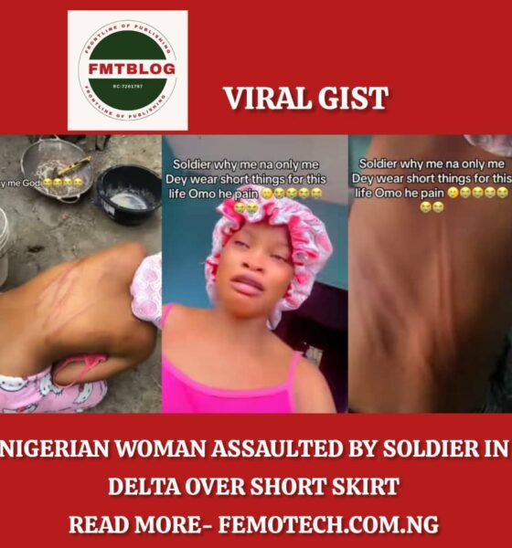 Nigerian Woman Assaulted by Soldier in Delta Over Short Skirt