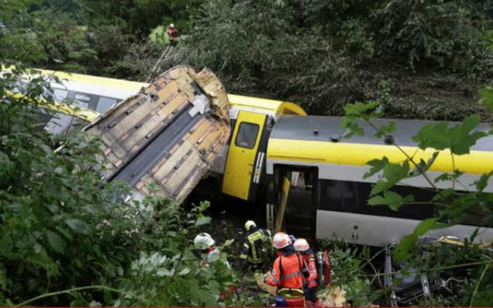 train derailment in Germany