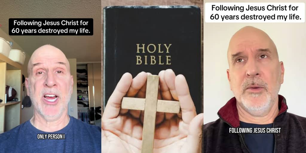 60-Year-Old Man Renounces Christianity, Says It ‘Destroyed’ His Life