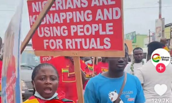 Nigerians Must Go protest