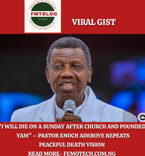 Pastor Enoch Adeboye