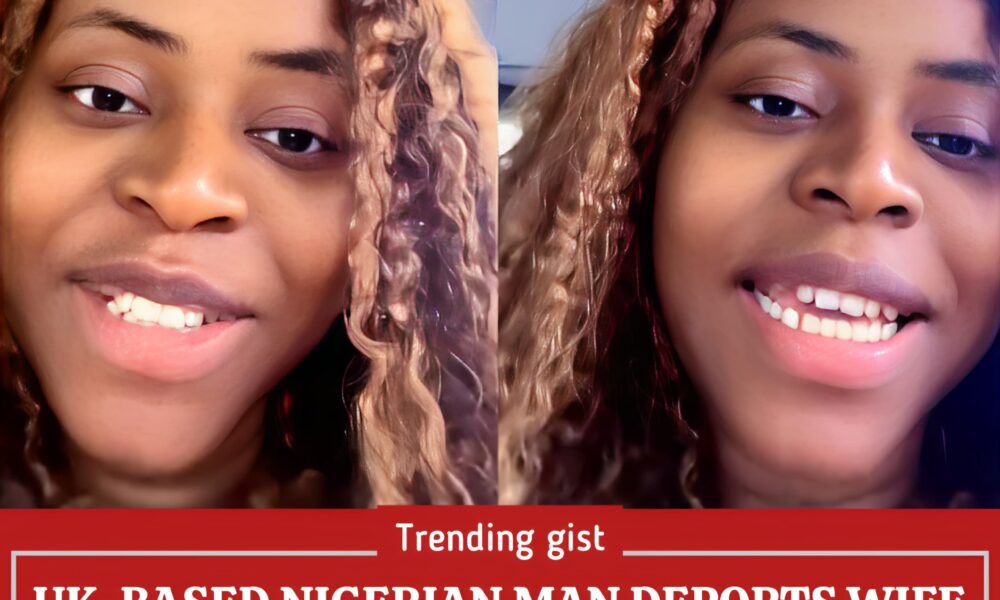 In very shocking news, a Nigerian man who lives in the UK (United Kingdom) has deported his wife back home after initially being responsible for all her expenses to relocate. FMTBLOG gathered through a lady who shared the shocking news on her Instagram page. The said Nigerian man, who relocated her wife to join him in the UK, works as a health care assistant, as fondly called, carer. But, surprisingly, upon arriving in the UK, her wife made disgusting remarks about the choice of job he has as a man. The wife had engaged in the attitude of making the man feel less of himself by always reminding him that he works as a carer.